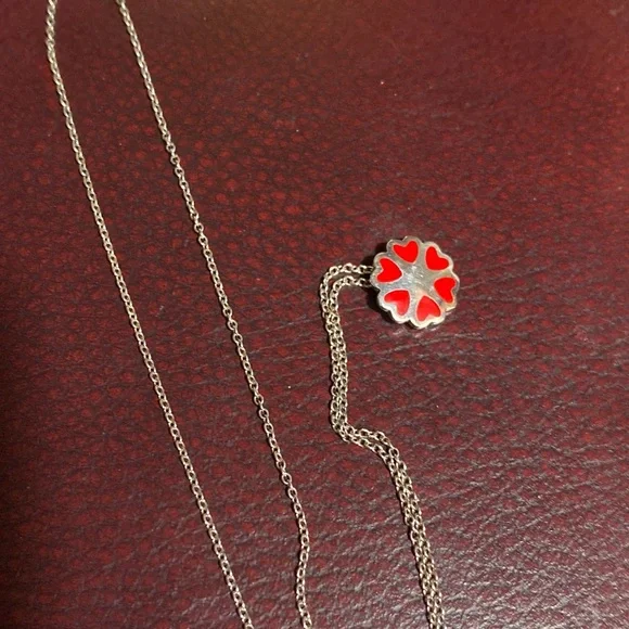 Tiffany Paloma Picasso Crown Of Hearts  Necklace . - Picture 8 of 16